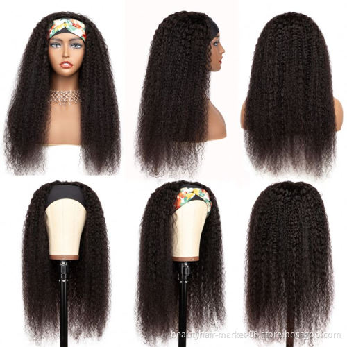 Headband wigs body wave wig vendors headband wigs for white women